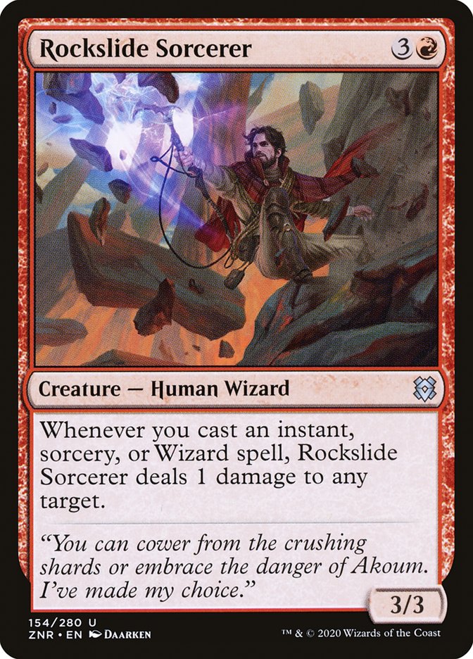 Rockslide Sorcerer [Zendikar Rising] | Shuffle n Cut Hobbies & Games