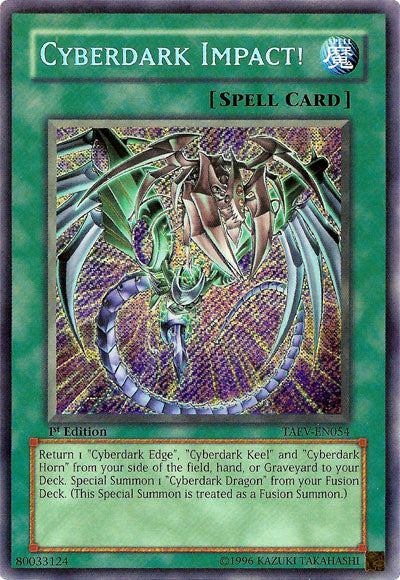 Cyberdark Impact! [TAEV-EN054] Secret Rare | Shuffle n Cut Hobbies & Games