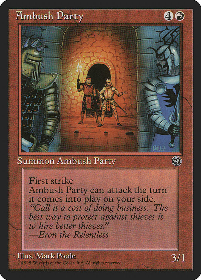 Ambush Party (Eron Flavor Text) [Homelands] | Shuffle n Cut Hobbies & Games