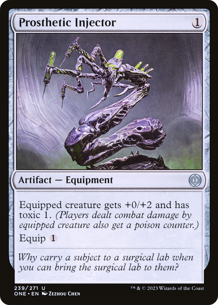 Prosthetic Injector [Phyrexia: All Will Be One] | Shuffle n Cut Hobbies & Games