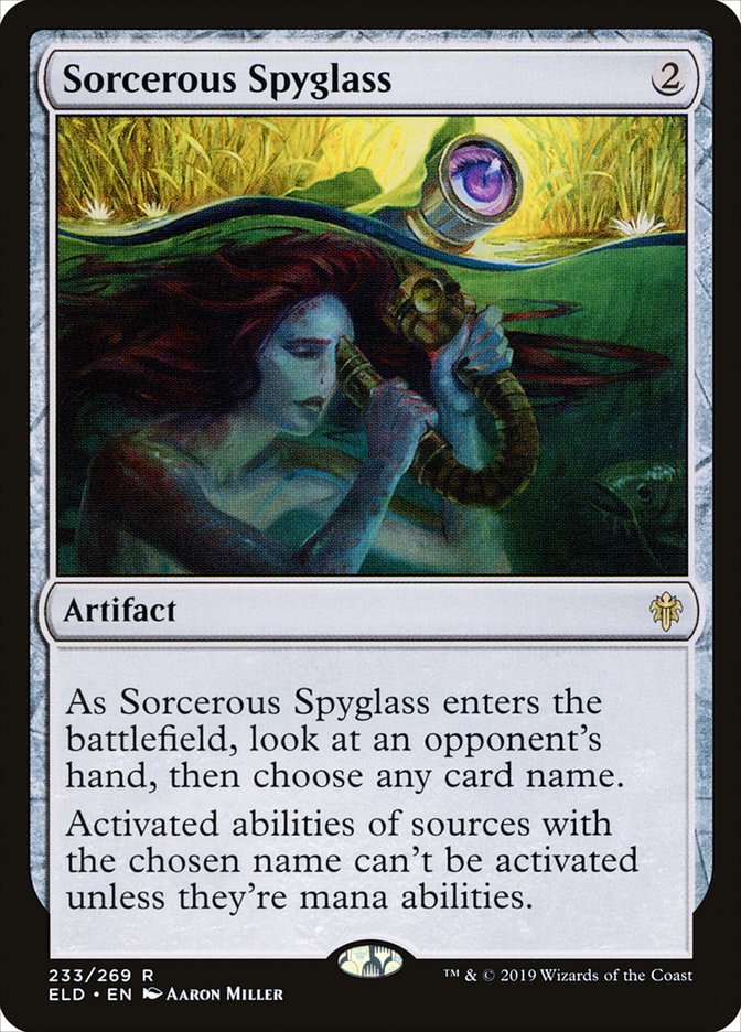 Sorcerous Spyglass [Throne of Eldraine] | Shuffle n Cut Hobbies & Games