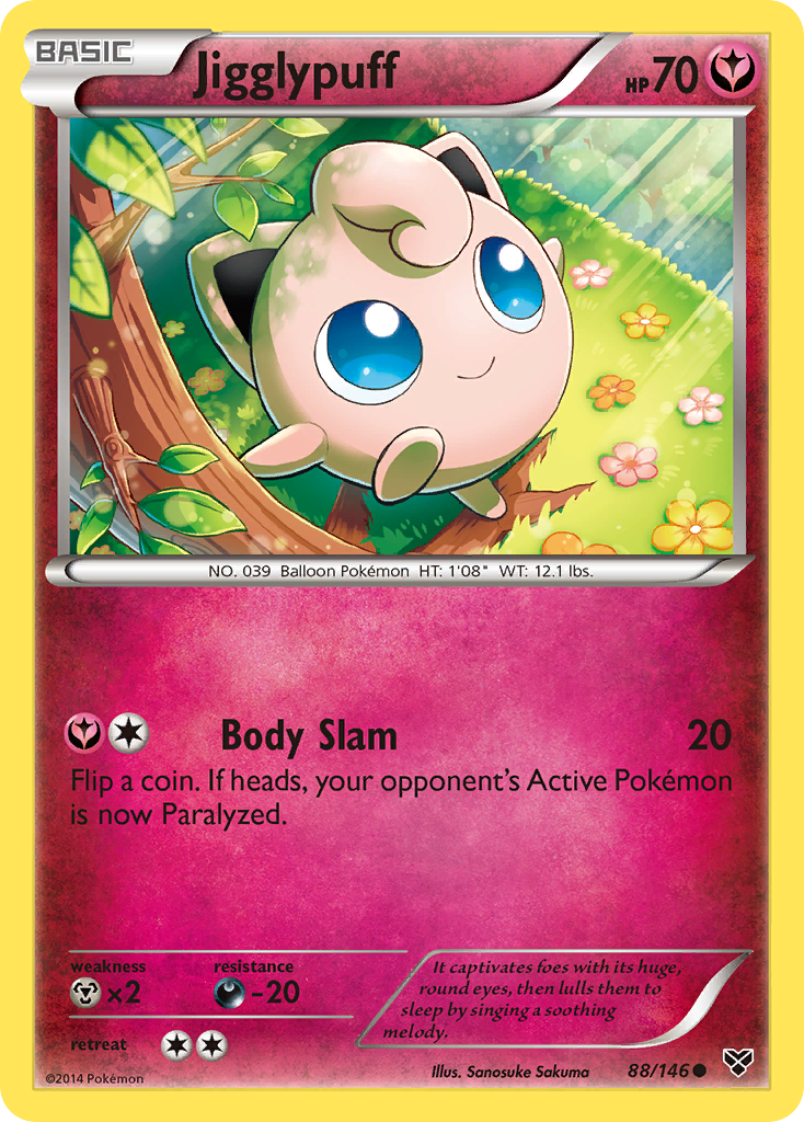 Jigglypuff (88/146) [XY: Base Set] | Shuffle n Cut Hobbies & Games