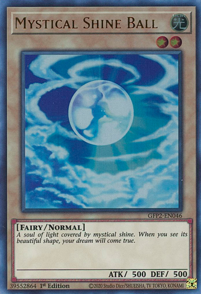 Mystical Shine Ball [GFP2-EN046] Ultra Rare | Shuffle n Cut Hobbies & Games