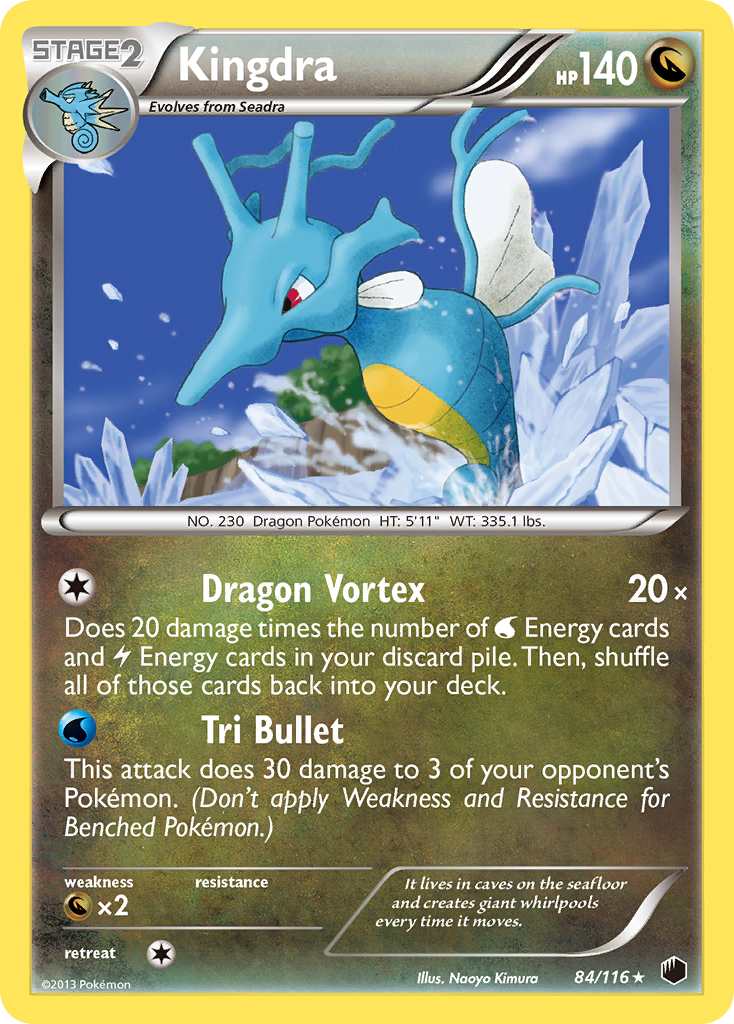 Kingdra (84/116) [Black & White: Plasma Freeze] | Shuffle n Cut Hobbies & Games