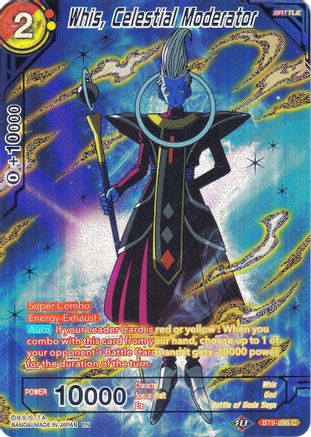 Whis, Celestial Moderator (BT9-096) [Collector's Selection Vol. 2] | Shuffle n Cut Hobbies & Games