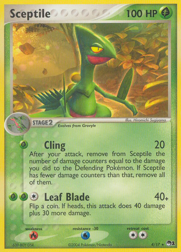 Sceptile (4/17) [POP Series 1] | Shuffle n Cut Hobbies & Games