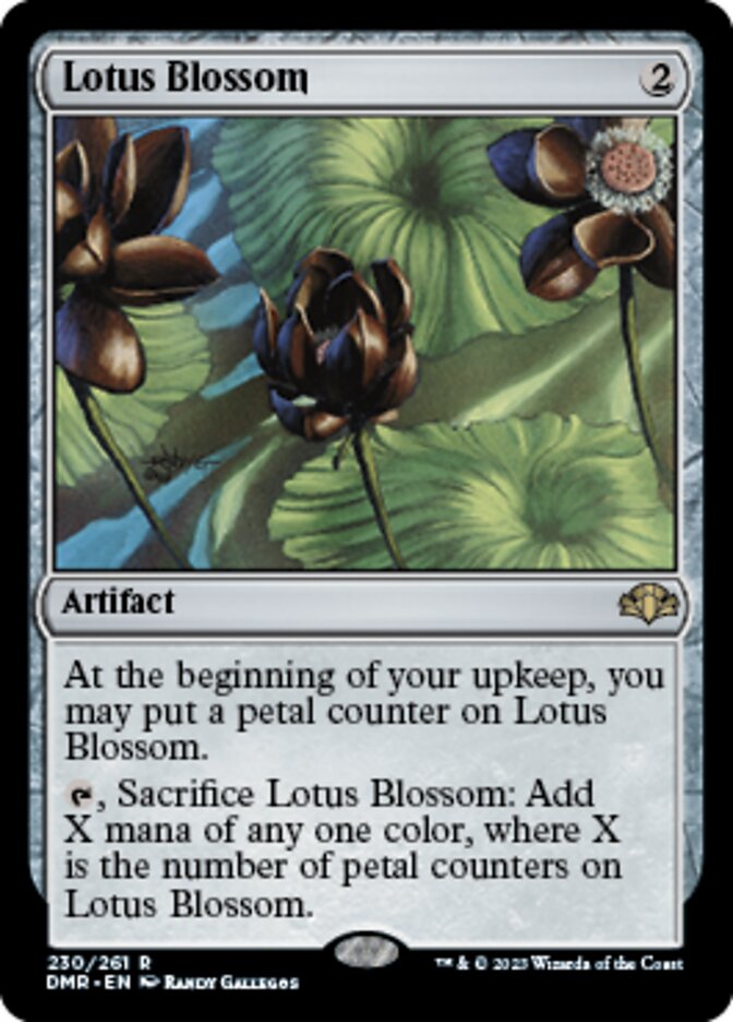 Lotus Blossom [Dominaria Remastered] | Shuffle n Cut Hobbies & Games