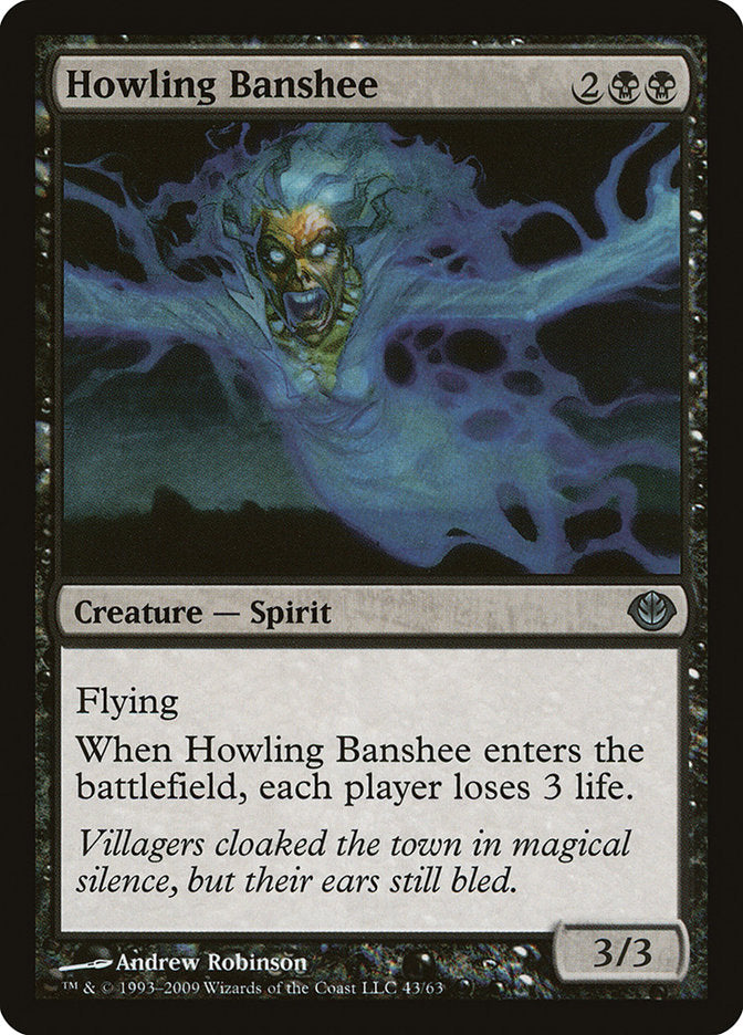 Howling Banshee [Duel Decks: Garruk vs. Liliana] | Shuffle n Cut Hobbies & Games