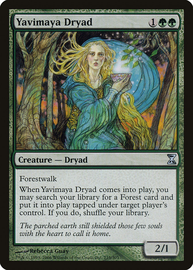 Yavimaya Dryad [Time Spiral] | Shuffle n Cut Hobbies & Games