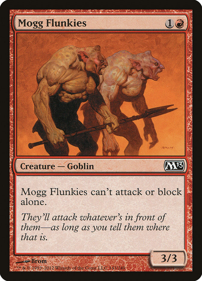 Mogg Flunkies [Magic 2013] | Shuffle n Cut Hobbies & Games