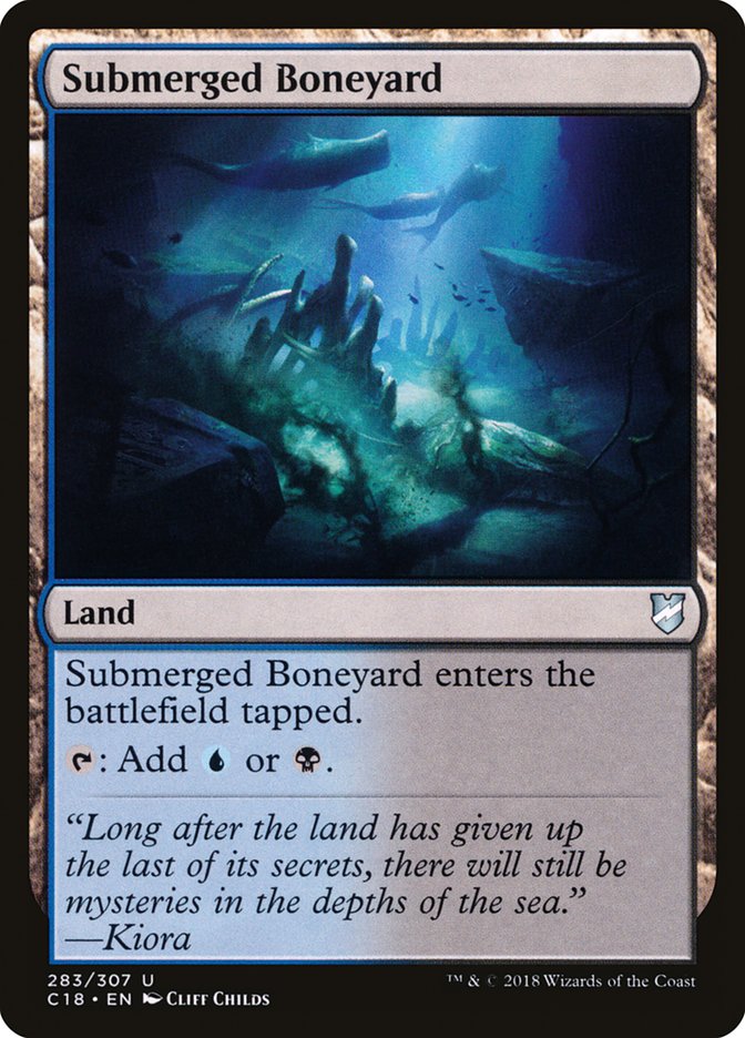 Submerged Boneyard [Commander 2018] | Shuffle n Cut Hobbies & Games