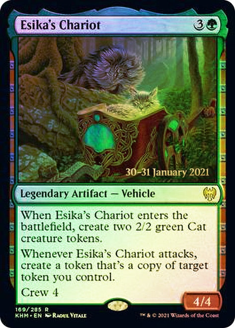 Esika's Chariot [Kaldheim Prerelease Promos] | Shuffle n Cut Hobbies & Games