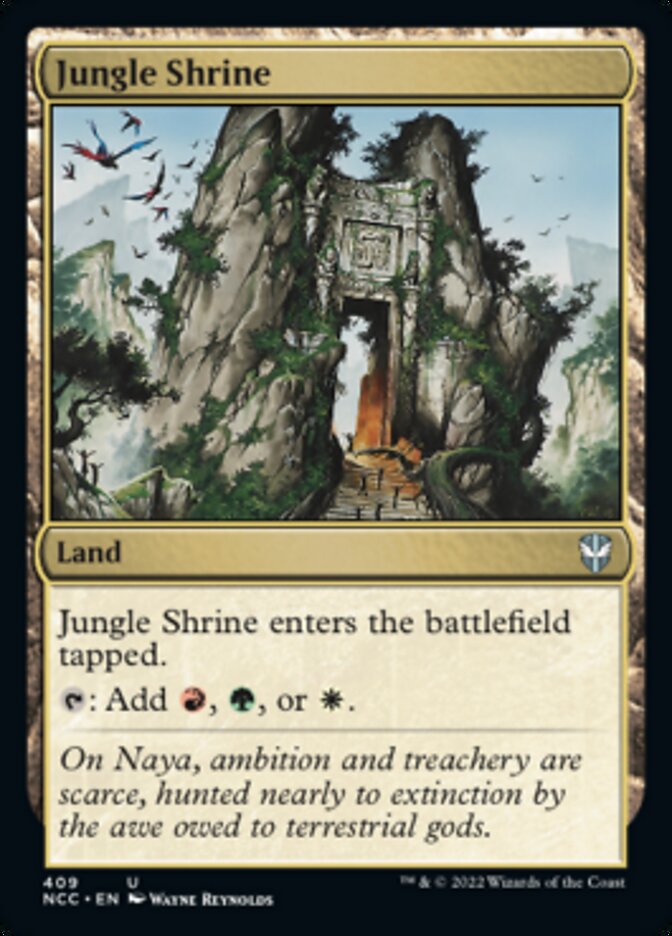 Jungle Shrine [Streets of New Capenna Commander] | Shuffle n Cut Hobbies & Games