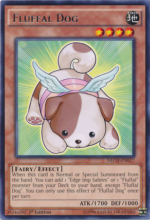 Fluffal Dog [NECH-EN017] Rare | Shuffle n Cut Hobbies & Games