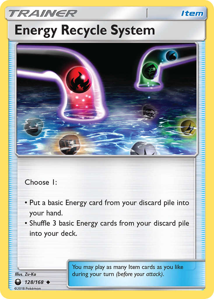 Energy Recycle System (128/168) [Sun & Moon: Celestial Storm] | Shuffle n Cut Hobbies & Games