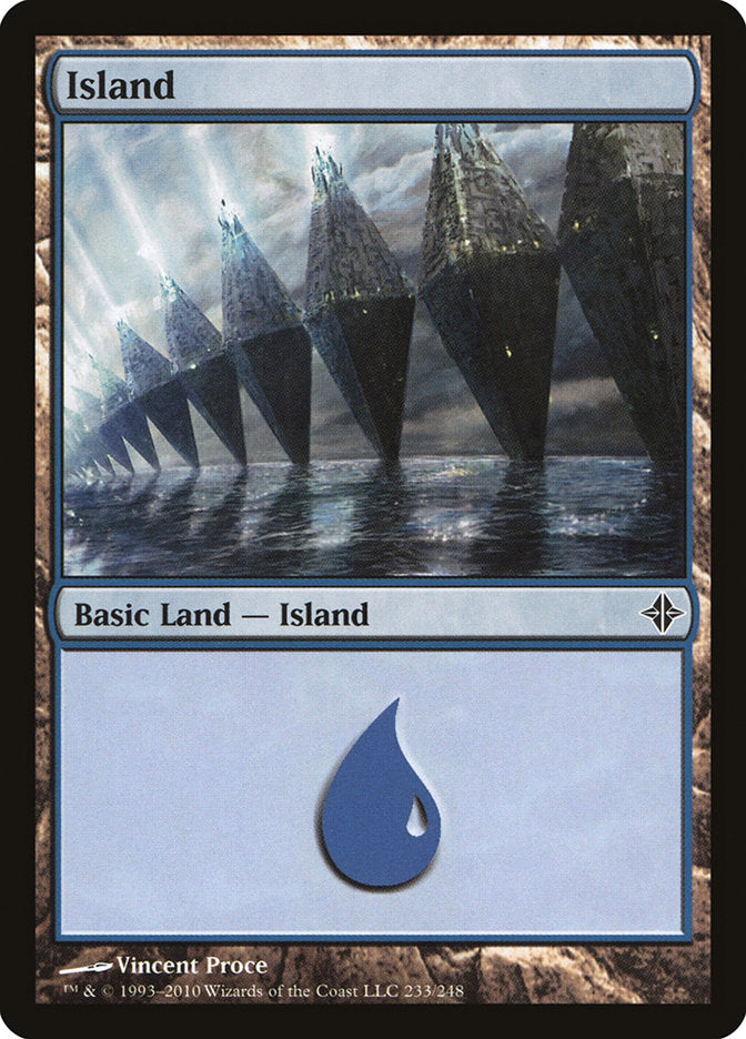 Island (233) [Rise of the Eldrazi] | Shuffle n Cut Hobbies & Games