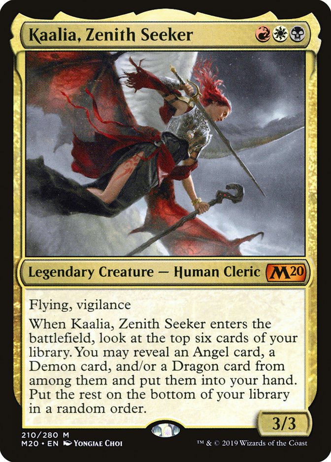 Kaalia, Zenith Seeker [Core Set 2020] | Shuffle n Cut Hobbies & Games