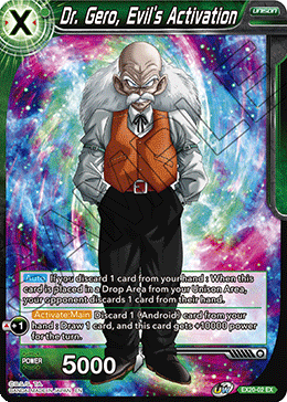 Dr. Gero, Evil's Activation (EX20-02) [Ultimate Deck 2022] | Shuffle n Cut Hobbies & Games