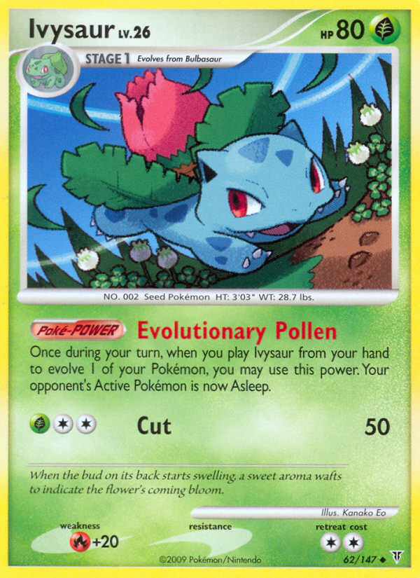 Ivysaur (62/147) [Platinum: Supreme Victors] | Shuffle n Cut Hobbies & Games