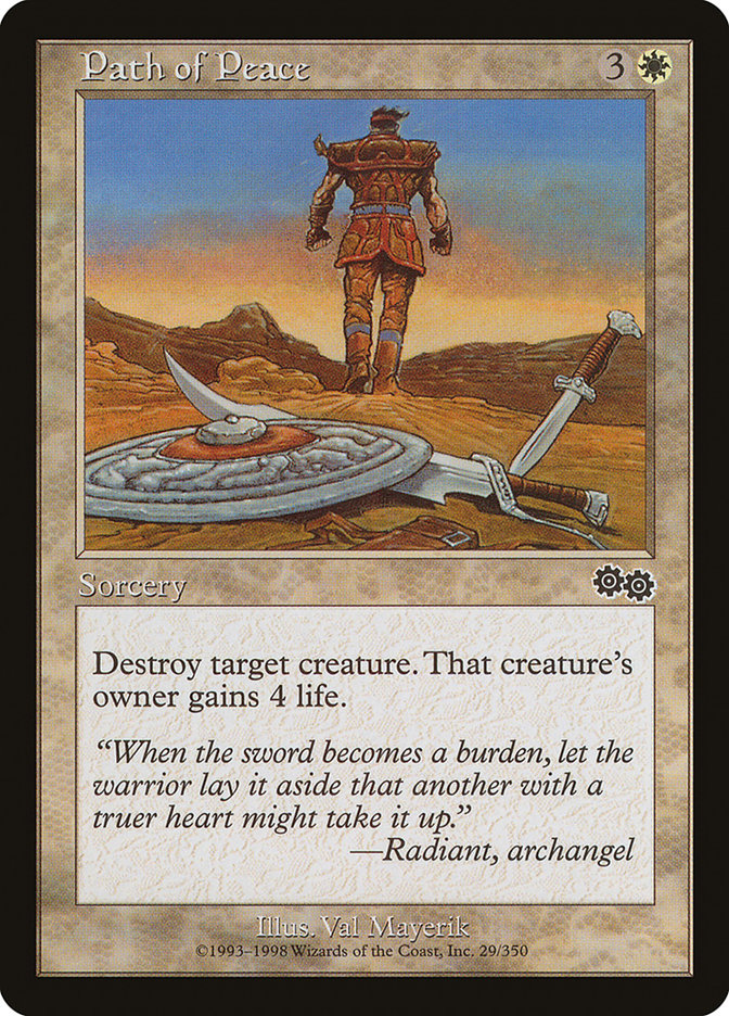 Path of Peace [Urza's Saga] | Shuffle n Cut Hobbies & Games