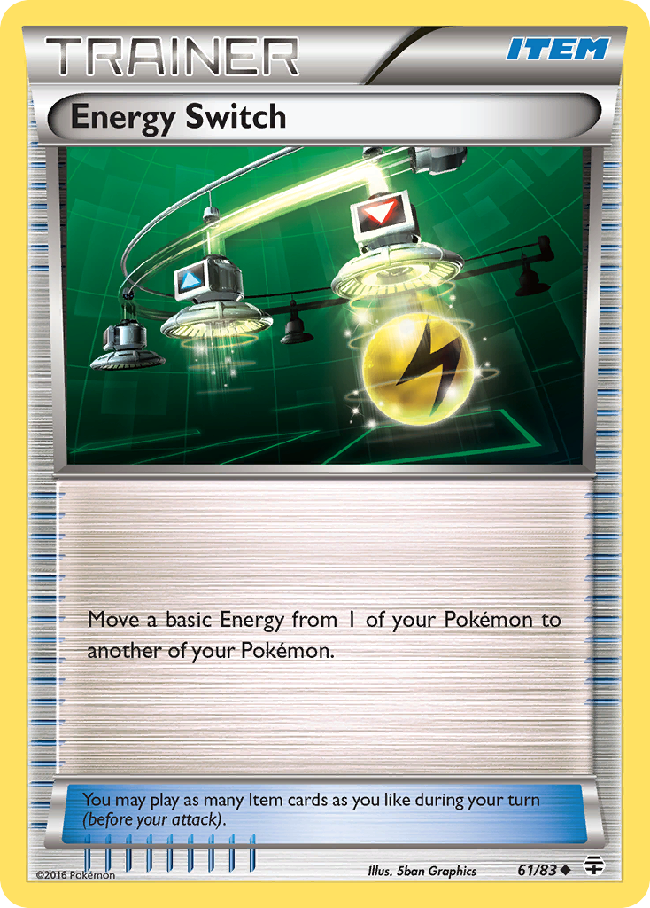 Energy Switch (61/83) [XY: Generations] | Shuffle n Cut Hobbies & Games