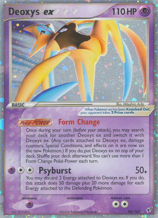 Deoxys ex (98/107) [EX: Deoxys] | Shuffle n Cut Hobbies & Games