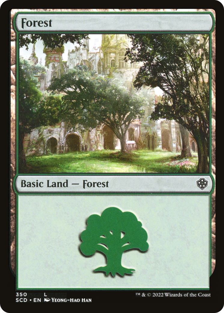 Forest (350) [Starter Commander Decks] | Shuffle n Cut Hobbies & Games