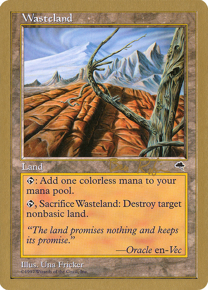 Wasteland (Ben Rubin) [World Championship Decks 1998] | Shuffle n Cut Hobbies & Games