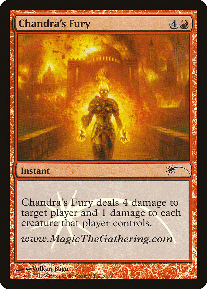 Chandra's Fury (Convention) [URL/Convention Promos] | Shuffle n Cut Hobbies & Games