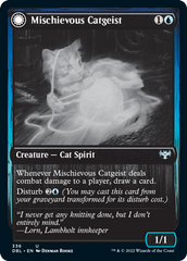 Mischievous Catgeist // Catlike Curiosity [Innistrad: Double Feature] | Shuffle n Cut Hobbies & Games