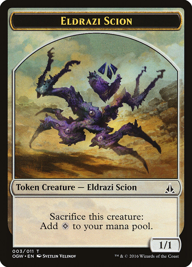 Eldrazi Scion Token (003/011) [Oath of the Gatewatch Tokens] | Shuffle n Cut Hobbies & Games