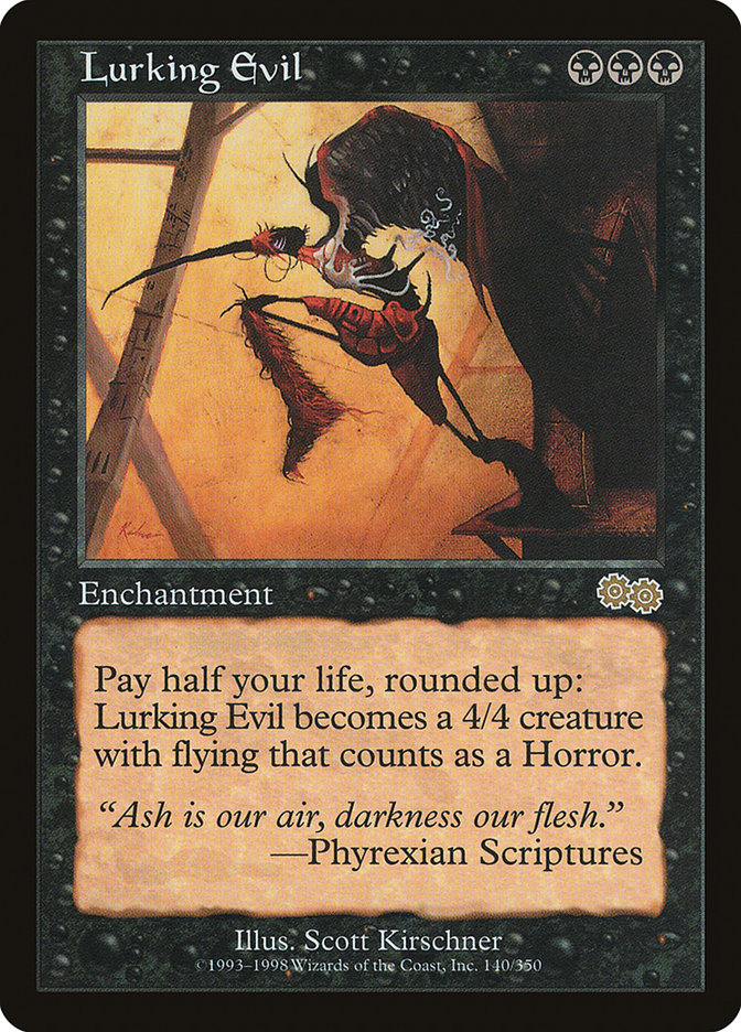 Lurking Evil [Urza's Saga] | Shuffle n Cut Hobbies & Games