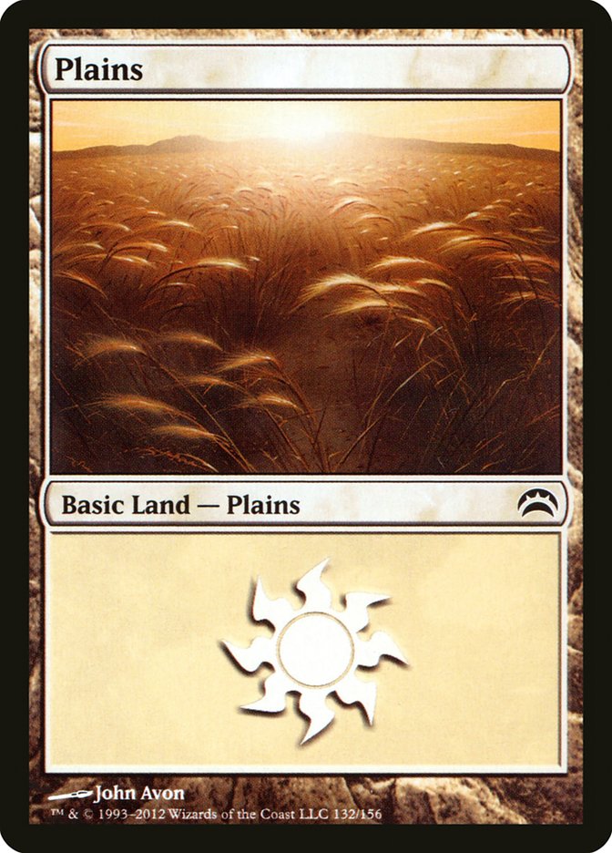 Plains (132) [Planechase 2012] | Shuffle n Cut Hobbies & Games