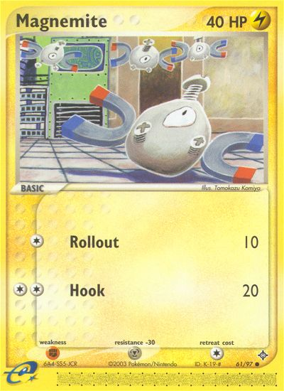 Magnemite (61/97) [EX: Dragon] | Shuffle n Cut Hobbies & Games