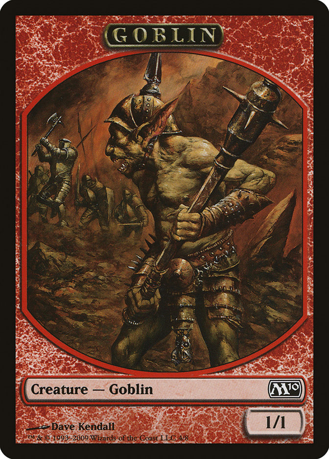 Goblin Token [Magic 2010 Tokens] | Shuffle n Cut Hobbies & Games