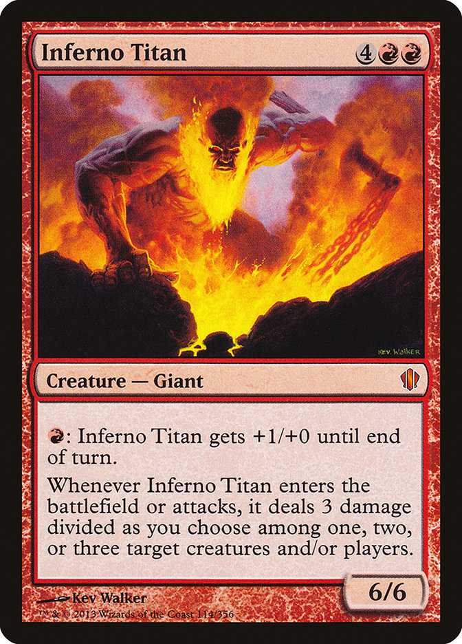 Inferno Titan [Commander 2013] | Shuffle n Cut Hobbies & Games