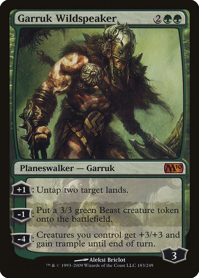 Garruk Wildspeaker [Magic 2010] | Shuffle n Cut Hobbies & Games