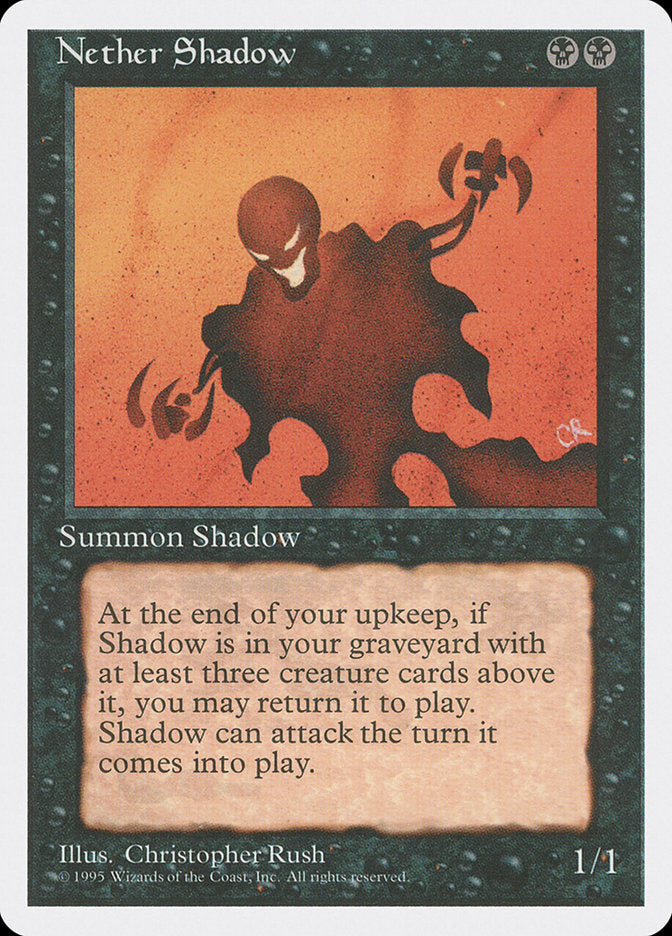 Nether Shadow [Fourth Edition] | Shuffle n Cut Hobbies & Games