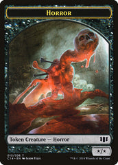 Horror // Zombie (016/036) Double-Sided Token [Commander 2014 Tokens] | Shuffle n Cut Hobbies & Games