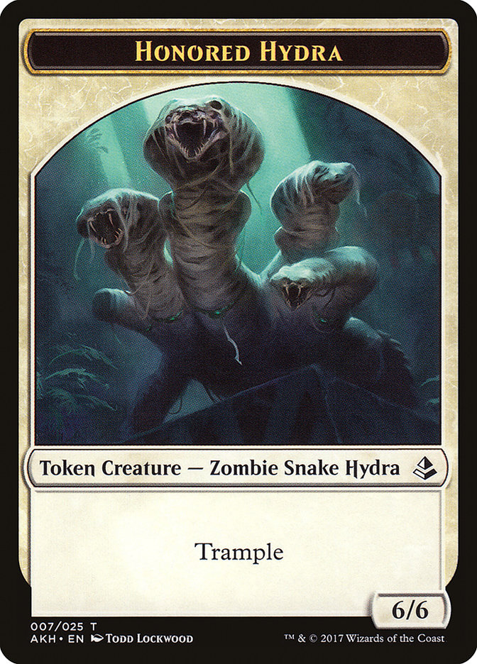 Honored Hydra Token [Amonkhet Tokens] | Shuffle n Cut Hobbies & Games