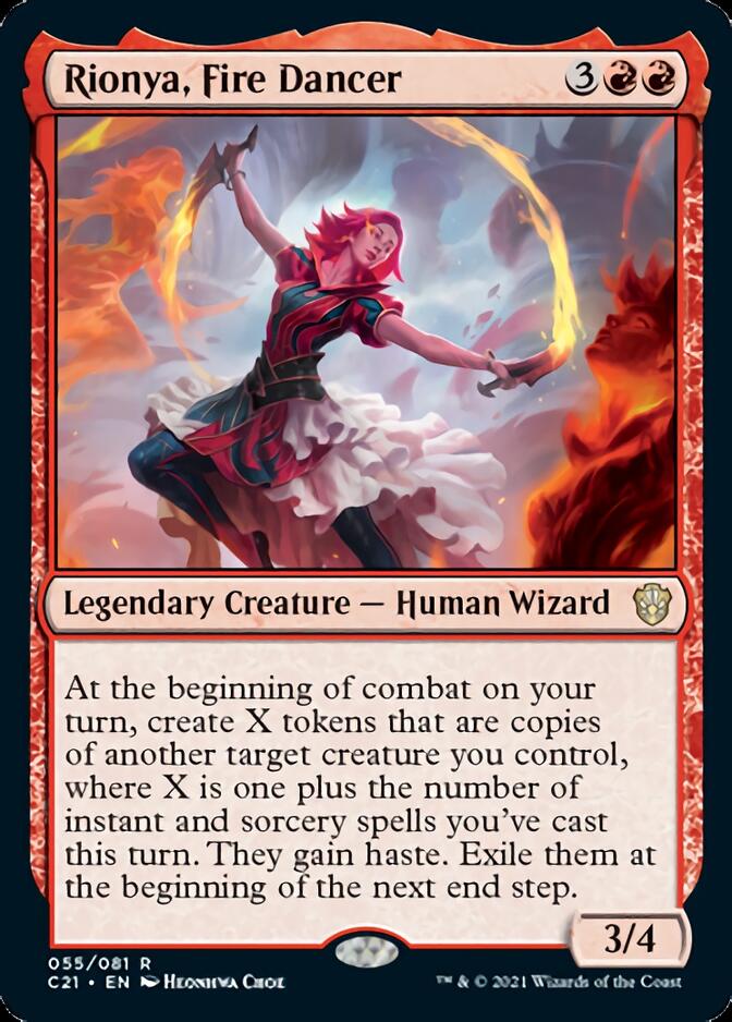 Rionya, Fire Dancer [Commander 2021] | Shuffle n Cut Hobbies & Games