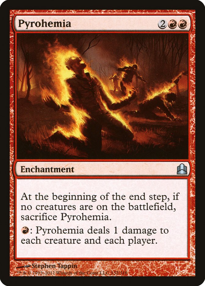 Pyrohemia [Commander 2011] | Shuffle n Cut Hobbies & Games