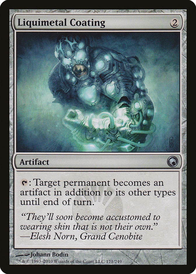 Liquimetal Coating [Scars of Mirrodin] | Shuffle n Cut Hobbies & Games