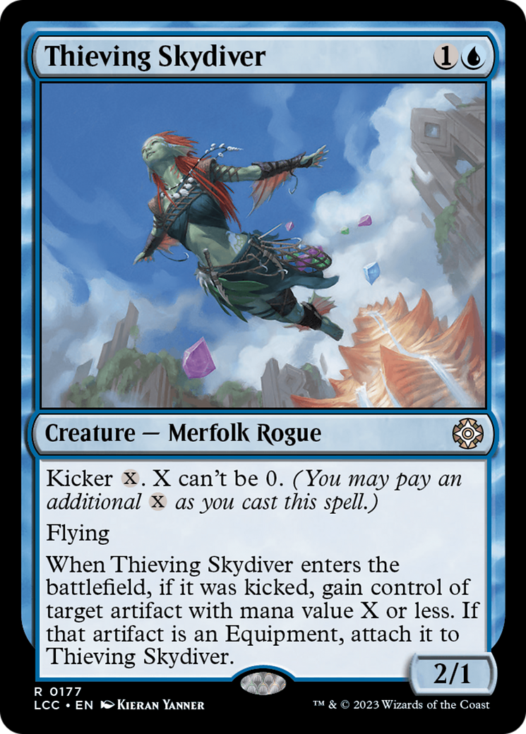 Thieving Skydiver [The Lost Caverns of Ixalan Commander] | Shuffle n Cut Hobbies & Games