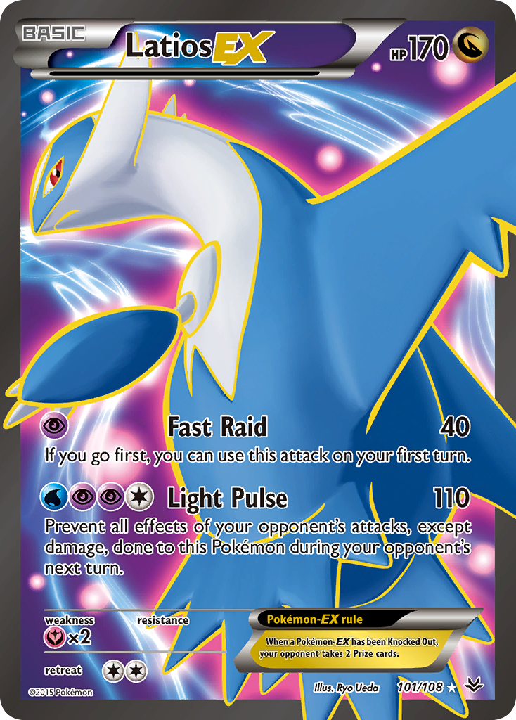 Latios EX (101/108) [XY: Roaring Skies] | Shuffle n Cut Hobbies & Games