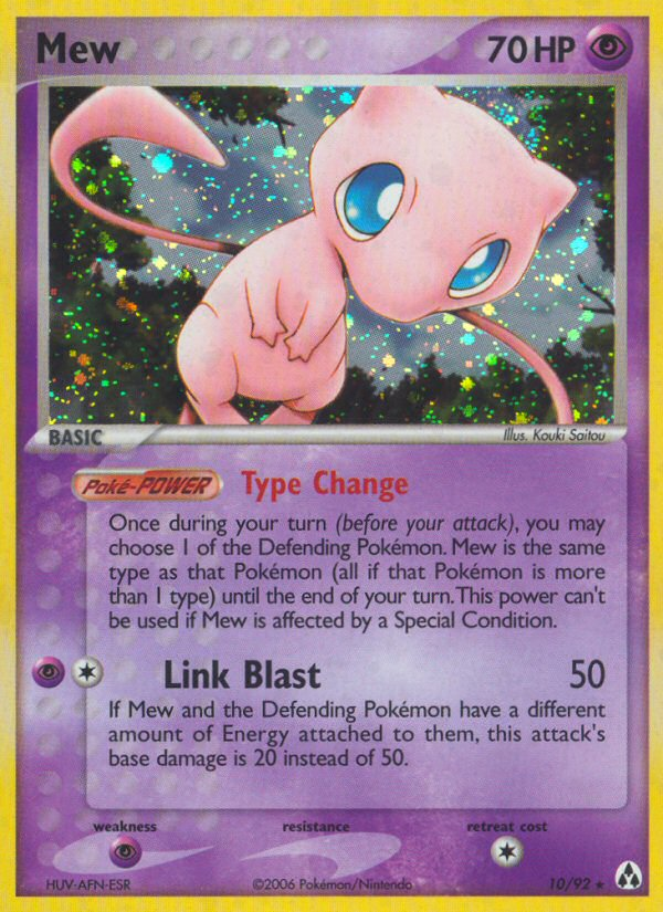 Mew (10/92) [EX: Legend Maker] | Shuffle n Cut Hobbies & Games