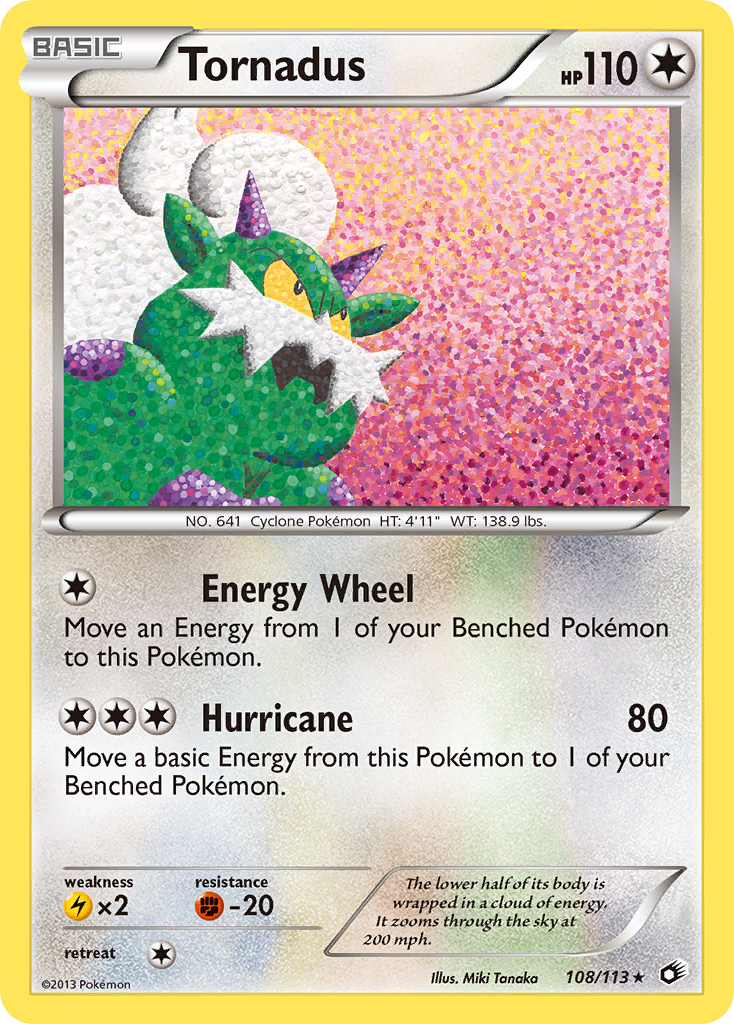 Tornadus (108/113) [Black & White: Legendary Treasures] | Shuffle n Cut Hobbies & Games