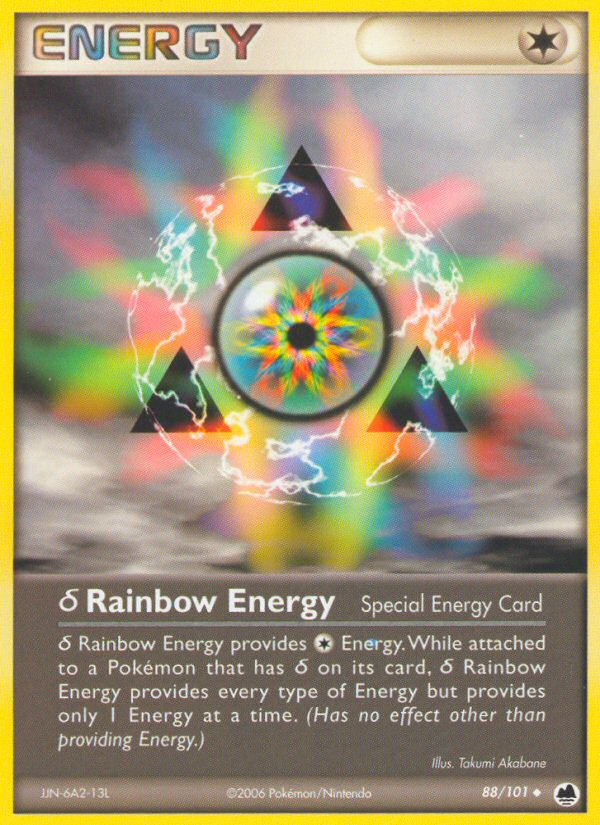 Rainbow Energy (88/101) (Delta Species) [EX: Dragon Frontiers] | Shuffle n Cut Hobbies & Games