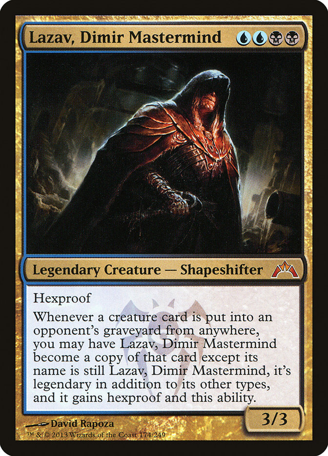 Lazav, Dimir Mastermind [Gatecrash] | Shuffle n Cut Hobbies & Games