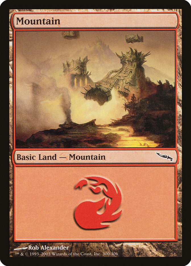 Mountain (300) [Mirrodin] | Shuffle n Cut Hobbies & Games